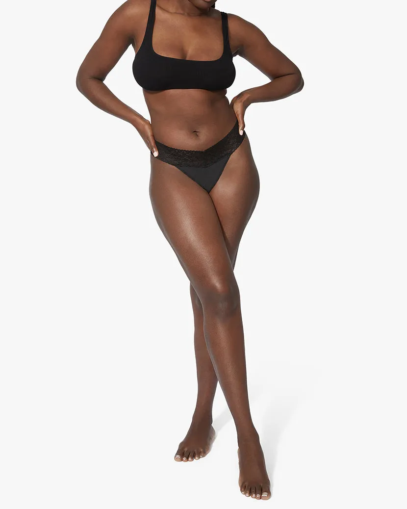 Lace Thong sold by WeWoreWhat