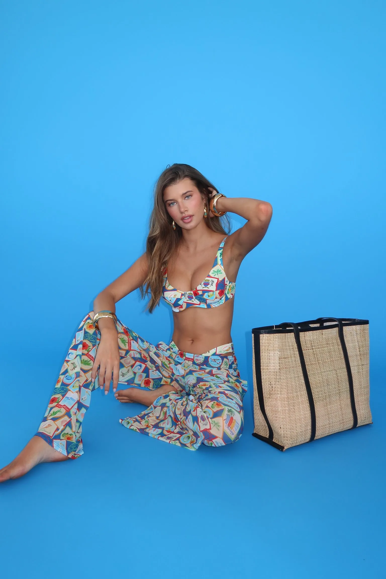 Smocked Pants sold by WeWoreWhat product image thumbnail 3