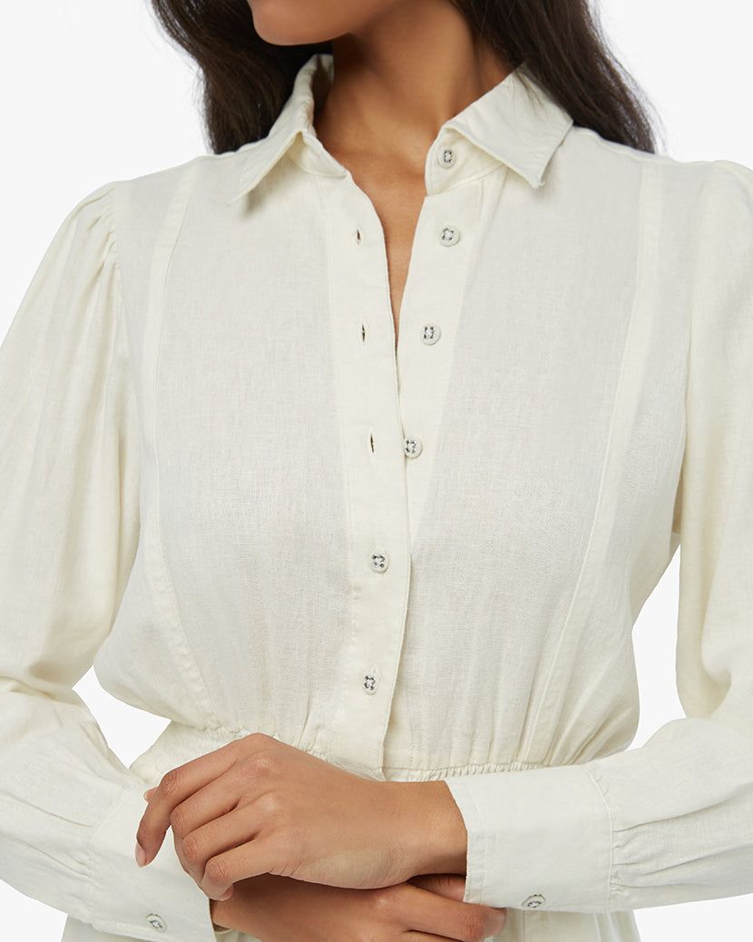 Linen Button Up Romper sold by WeWoreWhat product image thumbnail 5