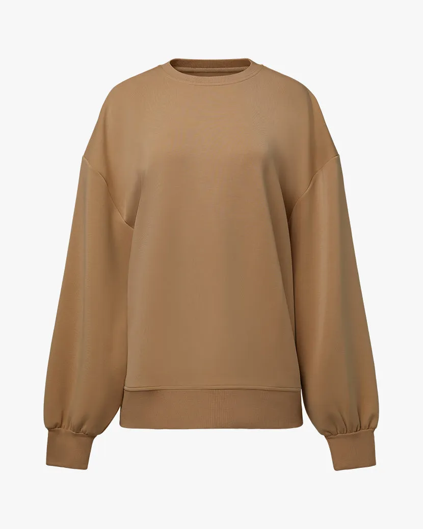 Balloon Sleeve Crew Neck Sweater sold by WeWoreWhat product image thumbnail 3