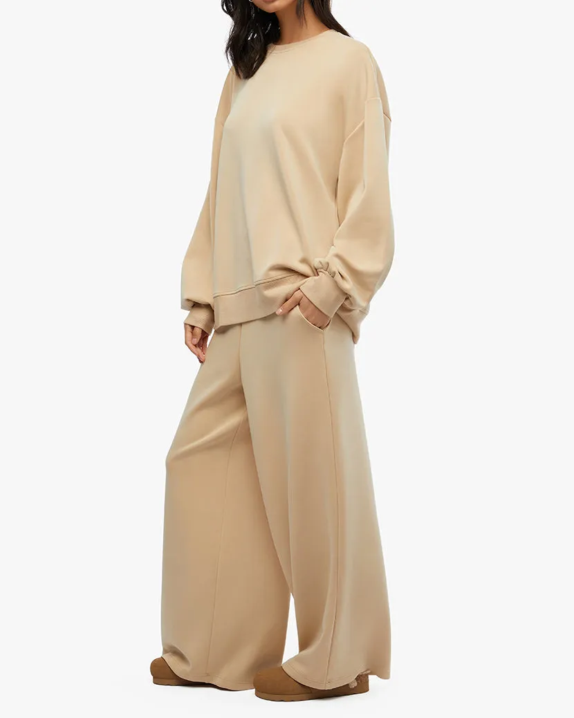 Balloon Sleeve Crew Neck Sweater sold by WeWoreWhat product image thumbnail 5