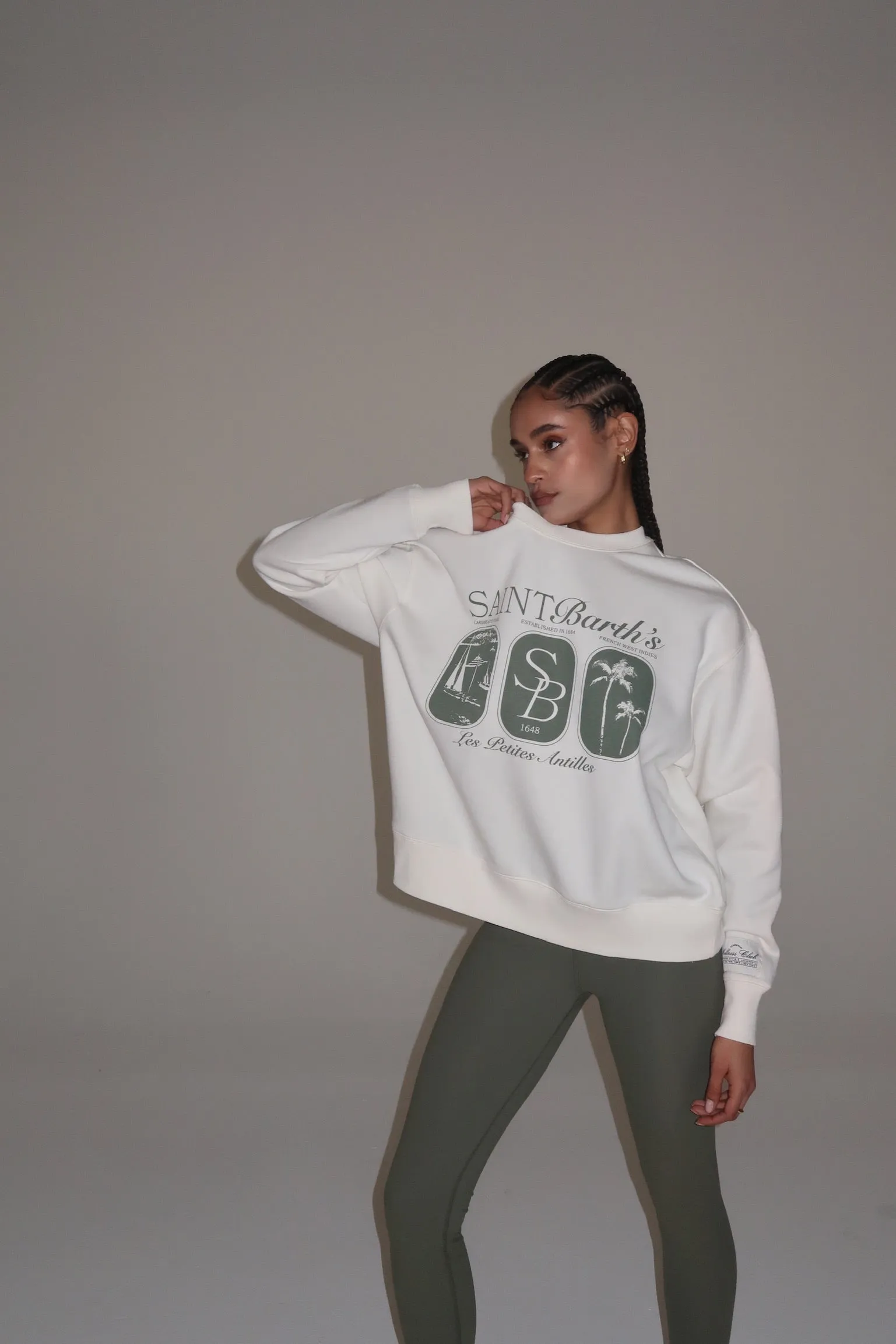 Oversized Crewneck Sweatshirt sold by WeWoreWhat product image thumbnail 2
