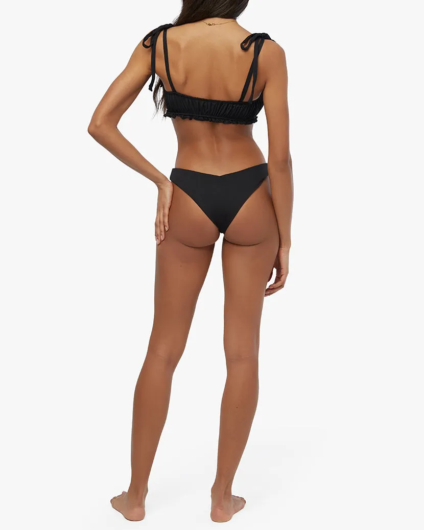 Ruched Ruffle Bikini Top sold by WeWoreWhat product image thumbnail 5