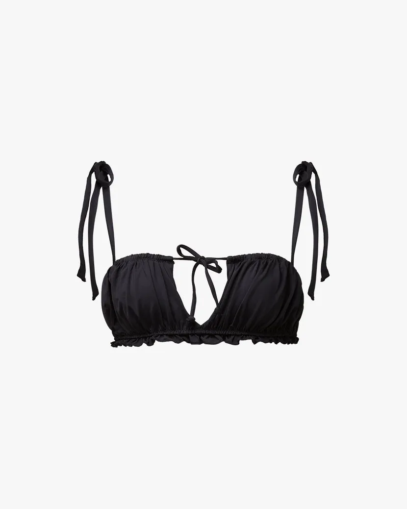 Ruched Ruffle Bikini Top sold by WeWoreWhat product image thumbnail 2