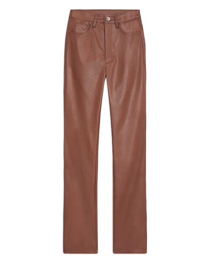 Embossed Croc Ankle Flare Pant sold by WeWoreWhat