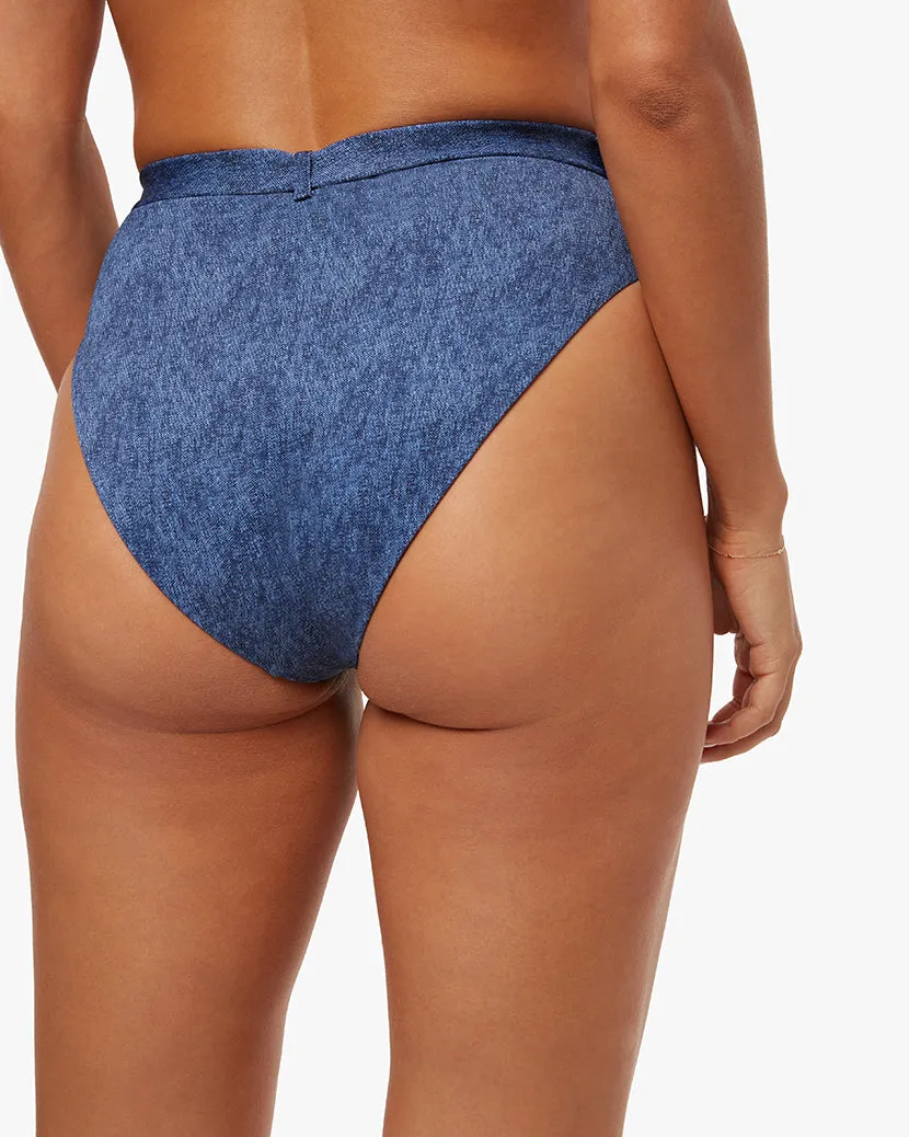 Emily Denim Bikini Bottom sold by WeWoreWhat product image thumbnail 5