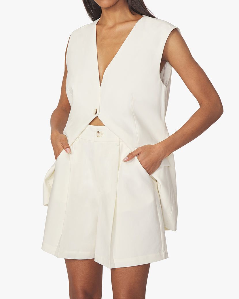 Trouser Suiting Blend Shorts sold by WeWoreWhat product image thumbnail 4