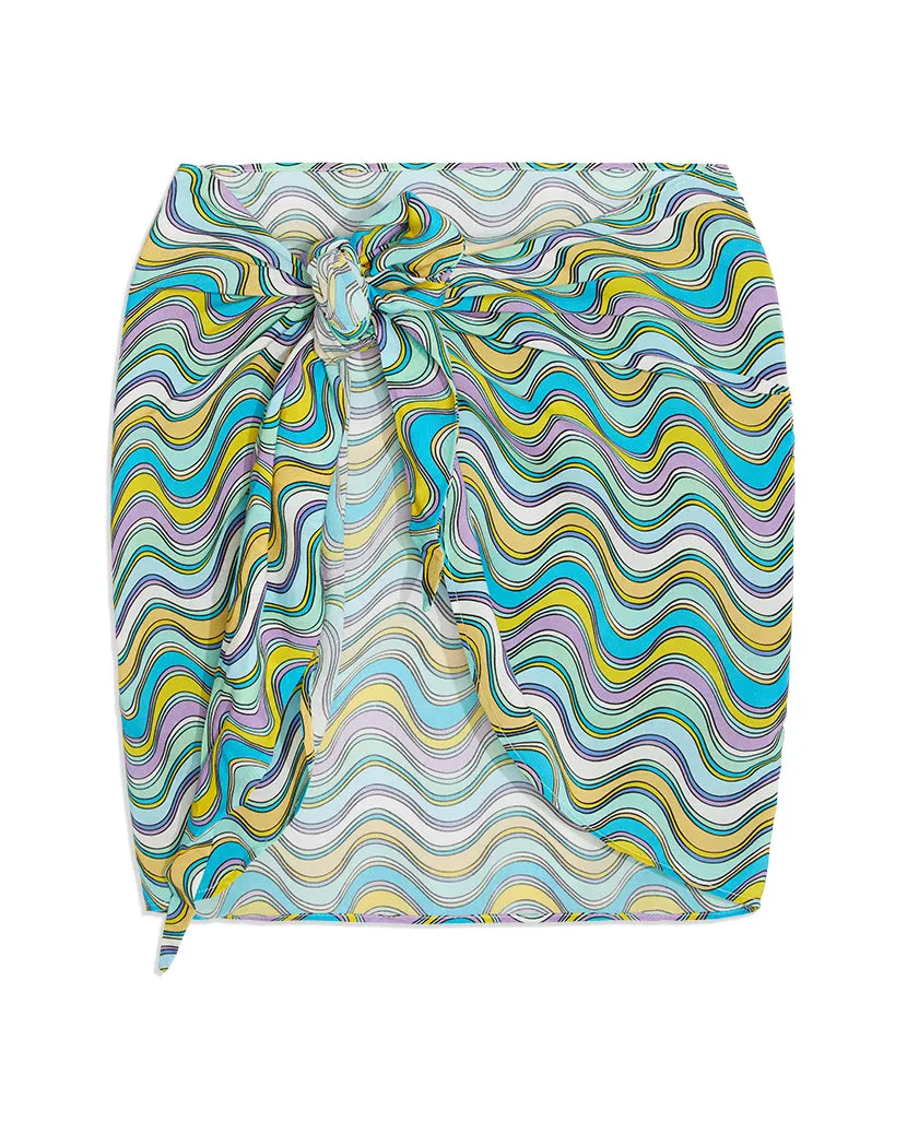 Wavy Chevron Sarong sold by WeWoreWhat product image thumbnail 2