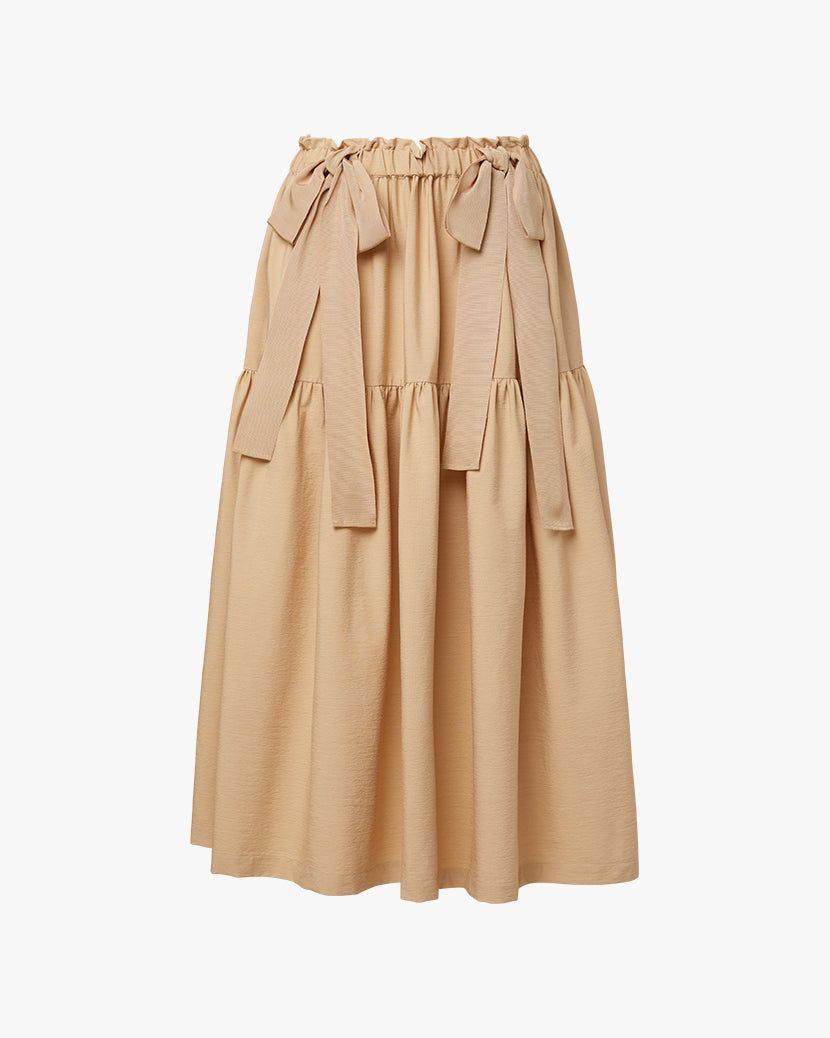 Pull On Poplin Midi Skirt sold by WeWoreWhat product image thumbnail 2