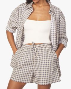 Cotton Gingham Boxer Short sold by WeWoreWhat