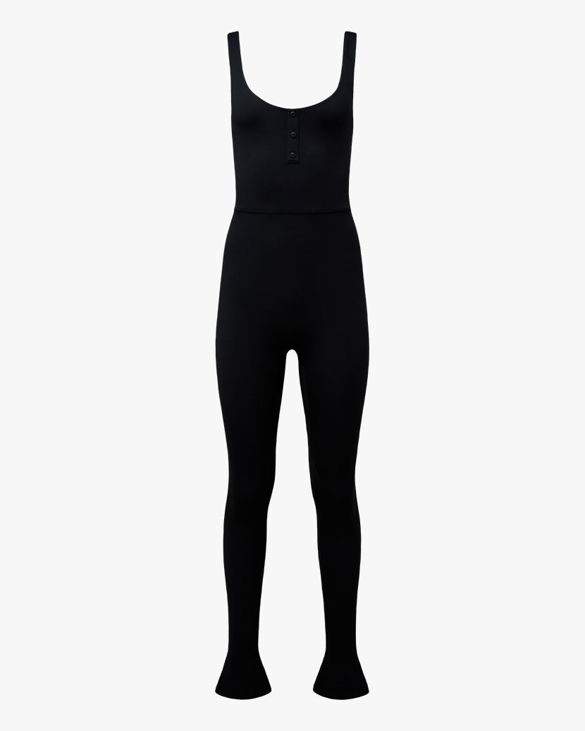 Henley Flare Jumpsuit sold by WeWoreWhat product image thumbnail 2