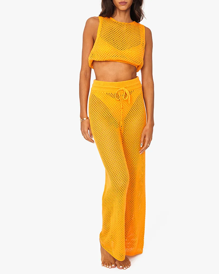 Crochet Ruched Crop Top sold by WeWoreWhat product image thumbnail 5