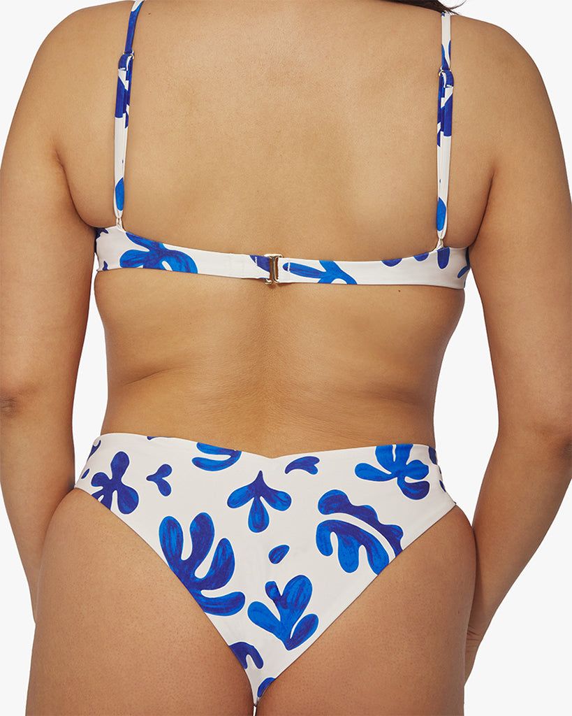 Delilah Abstract Leaves Bikini Bottom sold by WeWoreWhat product image thumbnail 4