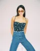Frayed Waistband Indigo Denim Straight Jean sold by WeWoreWhat