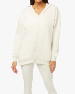 Oversized Zip Front Hoodie sold by WeWoreWhat