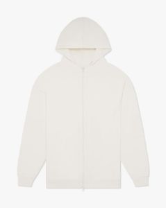 Oversized Zip Front Hoodie sold by WeWoreWhat