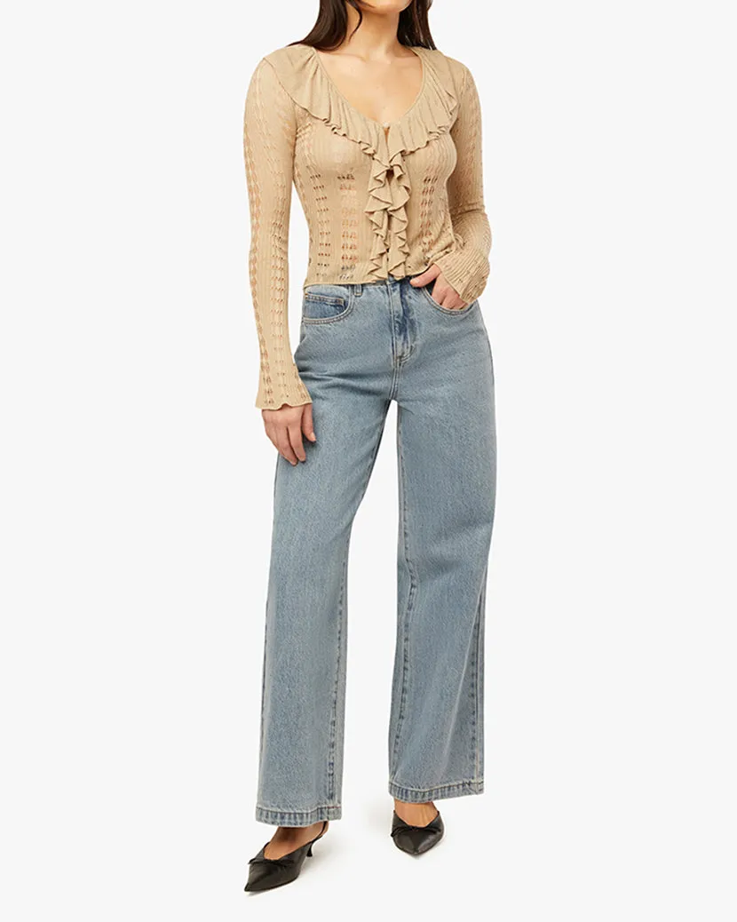Ruffle Sweater sold by WeWoreWhat product image thumbnail 3