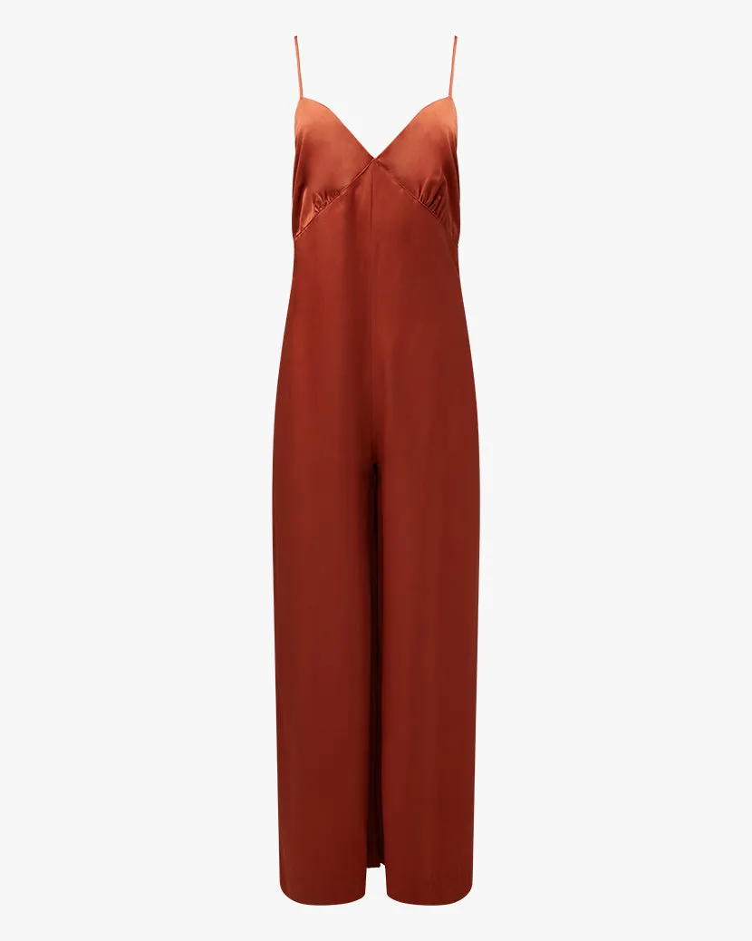 Slip Sateen Wide Leg Jumpsuit sold by WeWoreWhat product image thumbnail 2