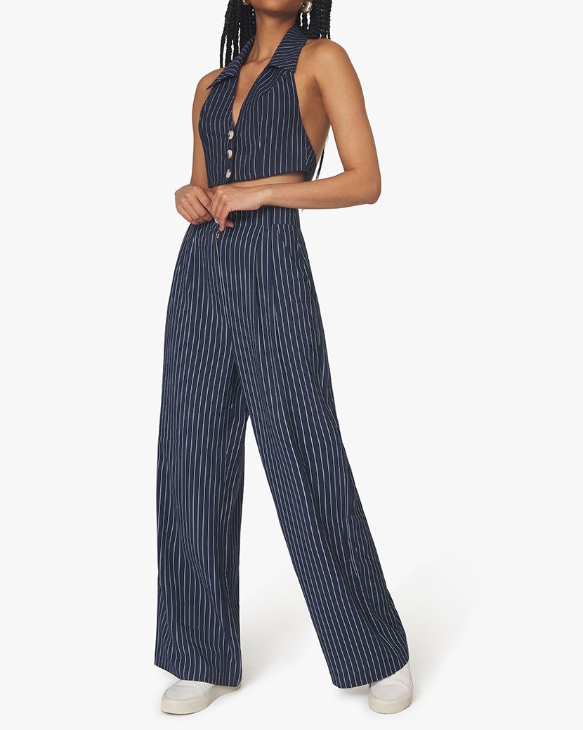 Bella Pinstripe Vest sold by WeWoreWhat product image thumbnail 5