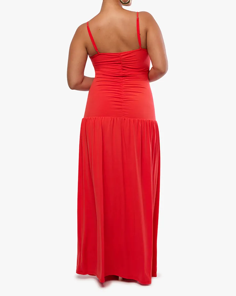 Ruched Front Scoop Maxi Dress sold by WeWoreWhat product image thumbnail 5