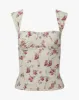 Ruched Cup Corset sold by WeWoreWhat