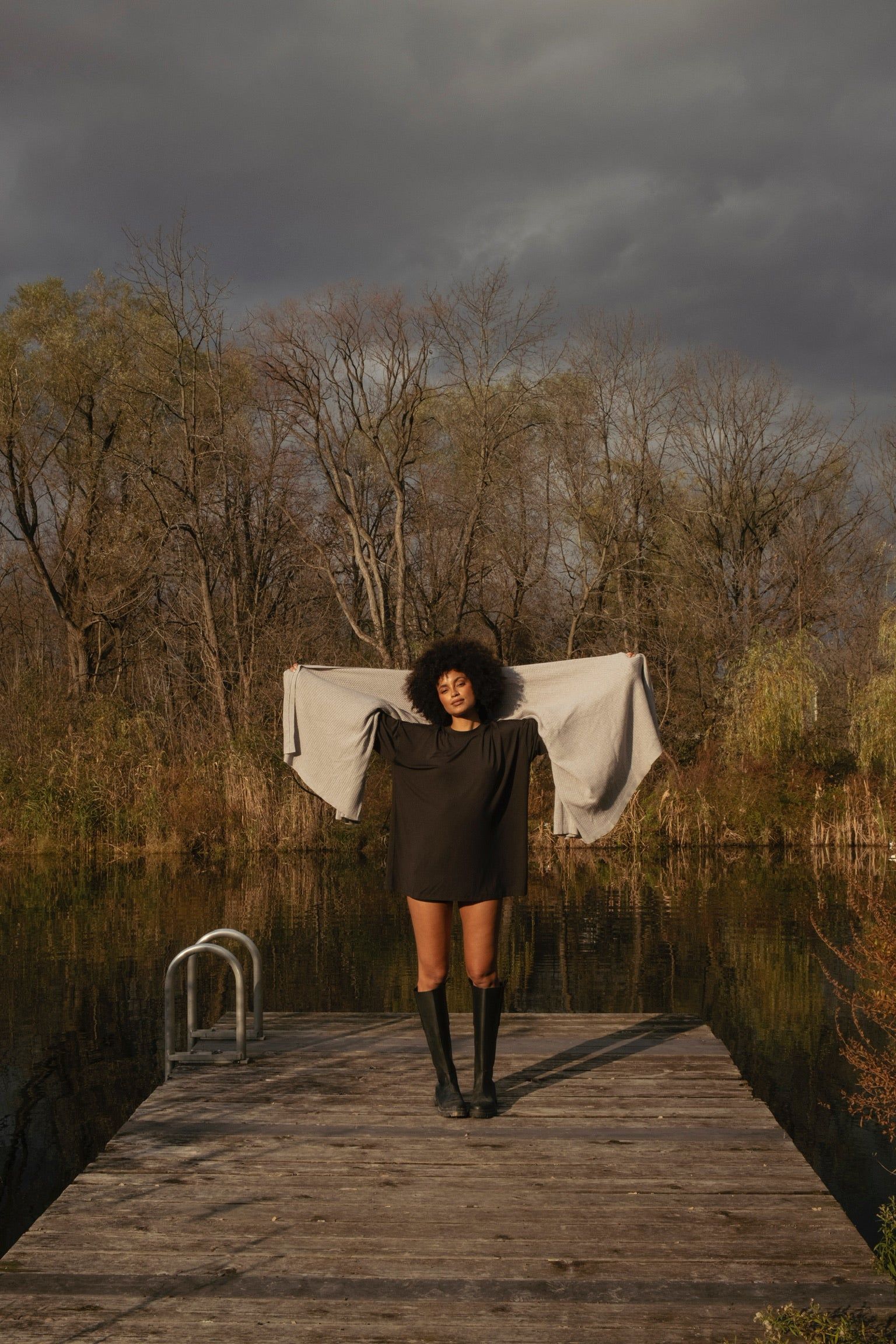 Long Sleeve Oversized Sleep Tee sold by WeWoreWhat product image thumbnail 2