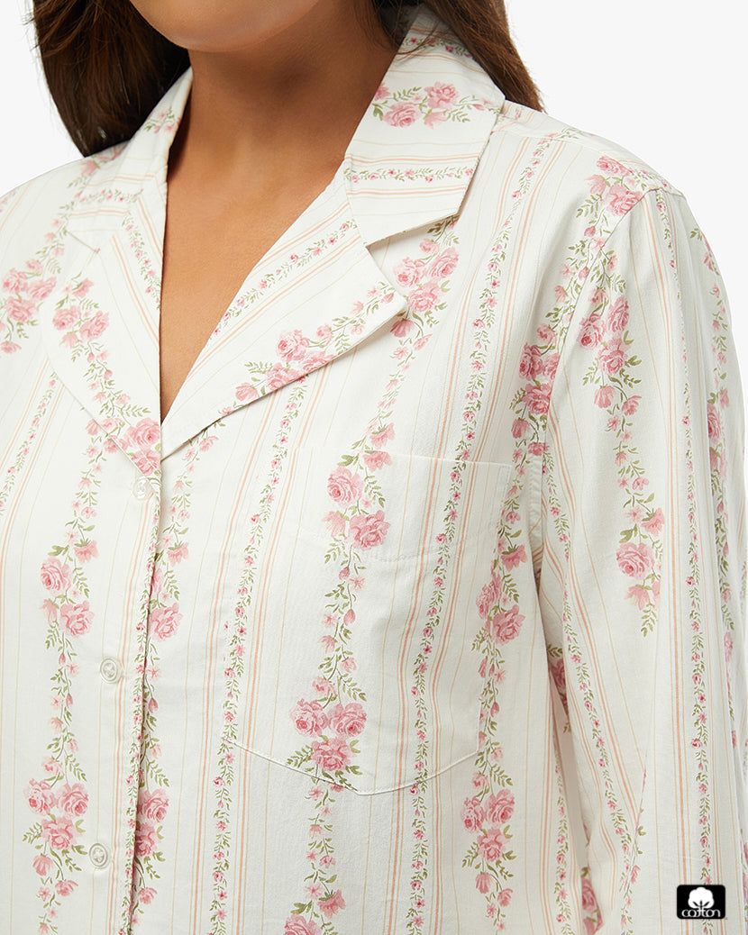 Long Sleeve Pajama Top sold by WeWoreWhat product image thumbnail 4