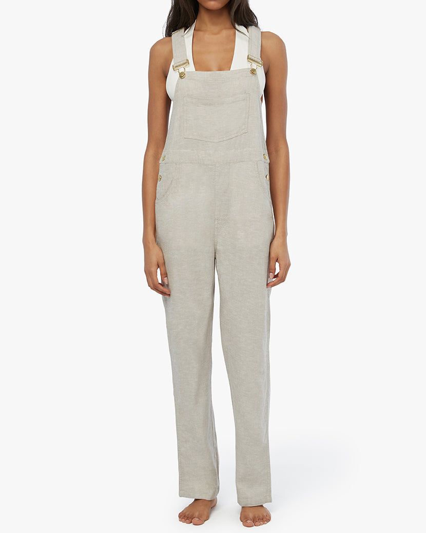 Basic Linen Overalls sold by WeWoreWhat product image thumbnail 6