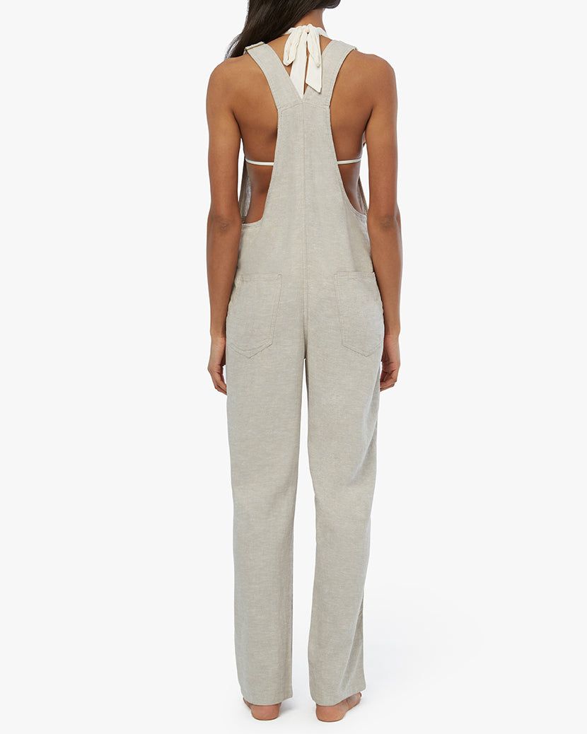 Basic Linen Overalls sold by WeWoreWhat product image thumbnail 4