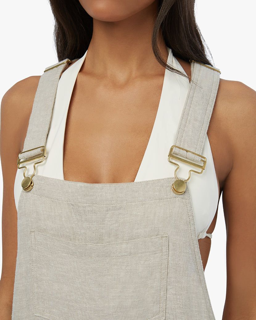 Basic Linen Overalls sold by WeWoreWhat product image thumbnail 5