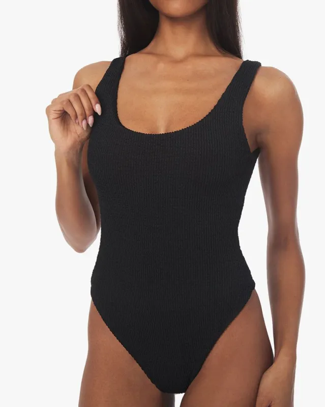 Scoop Spongie Seersucker One Piece sold by WeWoreWhat