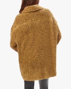Teddy Faux Fur Shacket sold by WeWoreWhat