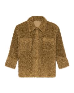 Teddy Faux Fur Shacket sold by WeWoreWhat