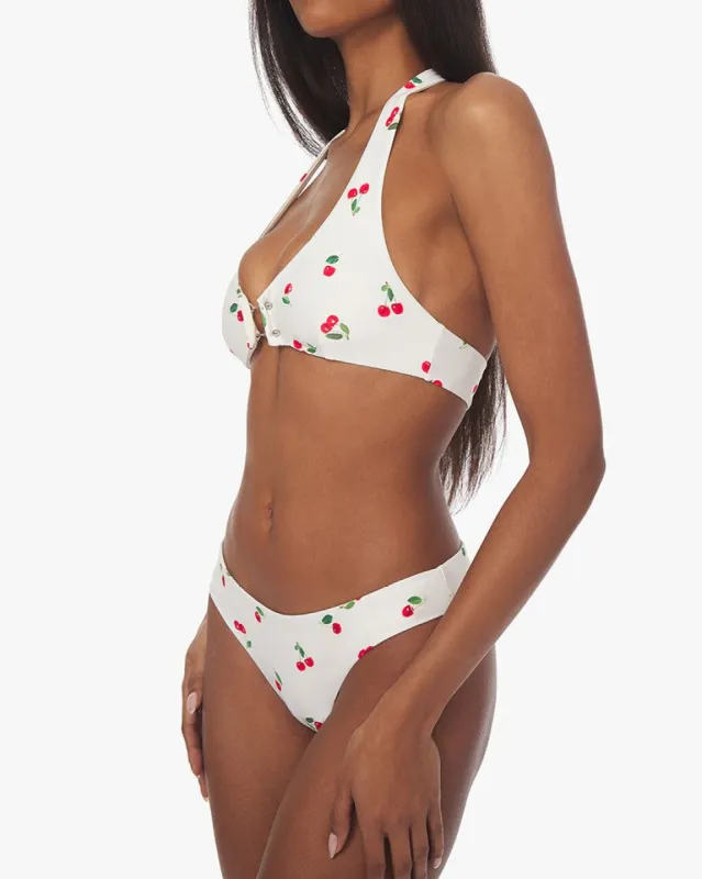 Low Rise Cherries Bikini Bottom sold by WeWoreWhat