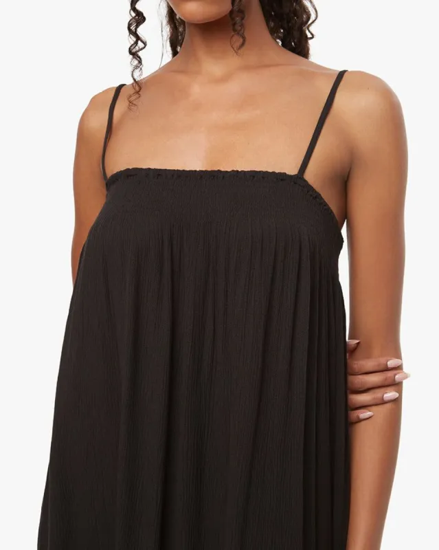 Pull On Smocked Midi Dress sold by WeWoreWhat