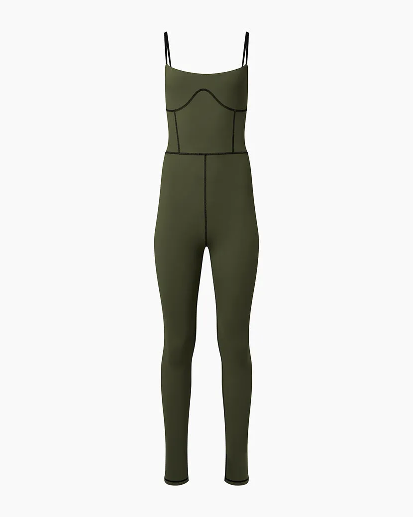 Silhouette Ankle Flare Jumpsuit sold by WeWoreWhat product image thumbnail 3
