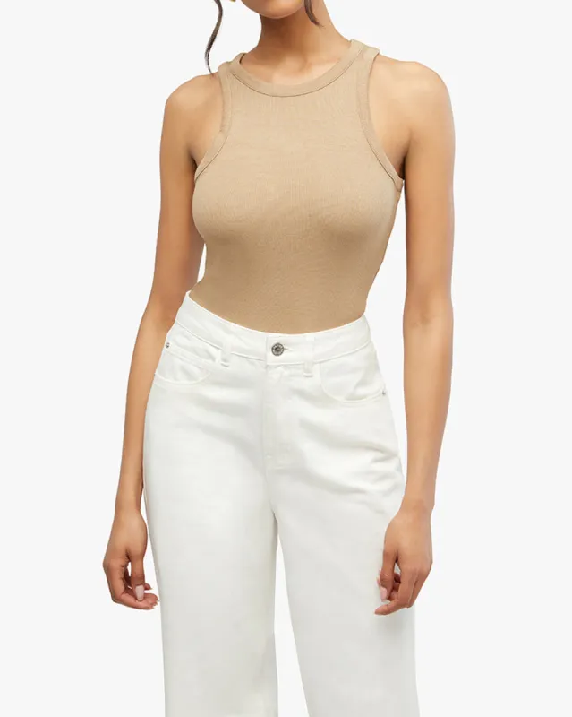 Ribbed Rayon Jersey Tank sold by WeWoreWhat