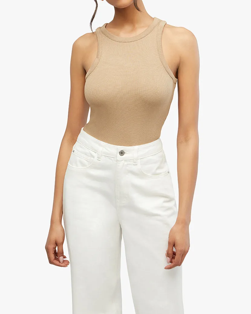 Ribbed Rayon Jersey Tank sold by WeWoreWhat