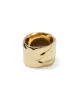 Hammered Tigers Eye Ring sold by WeWoreWhat
