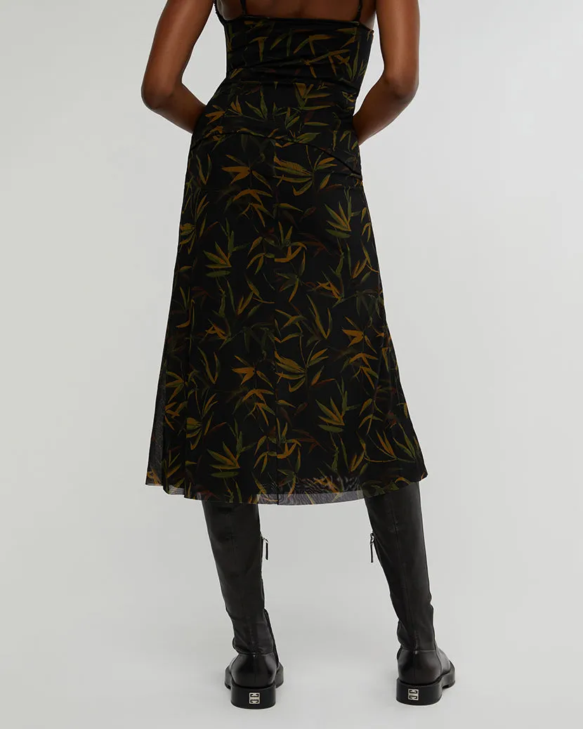 Vintage Leaves Midi Skirt sold by WeWoreWhat product image thumbnail 4
