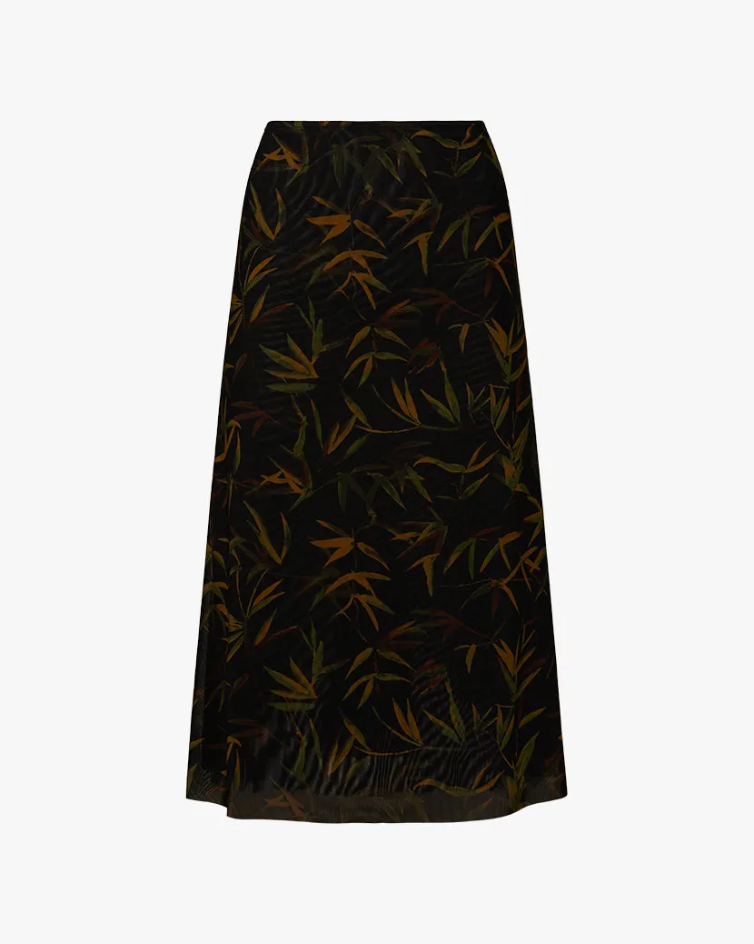Vintage Leaves Midi Skirt sold by WeWoreWhat product image thumbnail 2