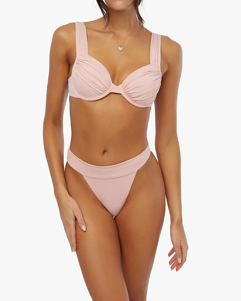 Ruched Claudia Bikini Top sold by WeWoreWhat product image thumbnail 4