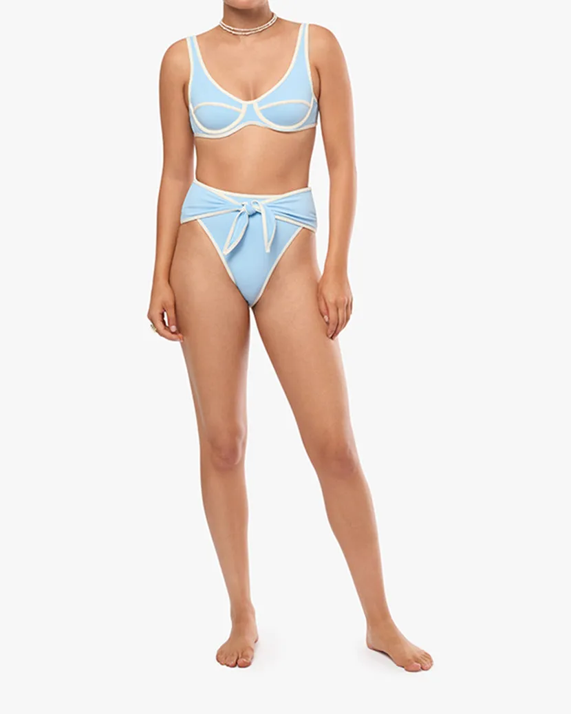 High Rise Tie Front Bottom sold by WeWoreWhat product image thumbnail 5