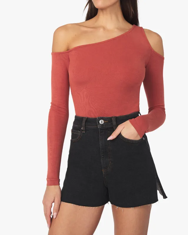 High Rise Comfort Stretch Boyfriend Short sold by WeWoreWhat