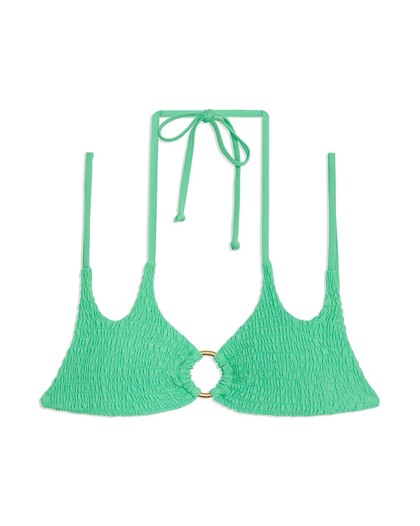 Two Tie Smocking Bikini Top sold by WeWoreWhat product image thumbnail 3