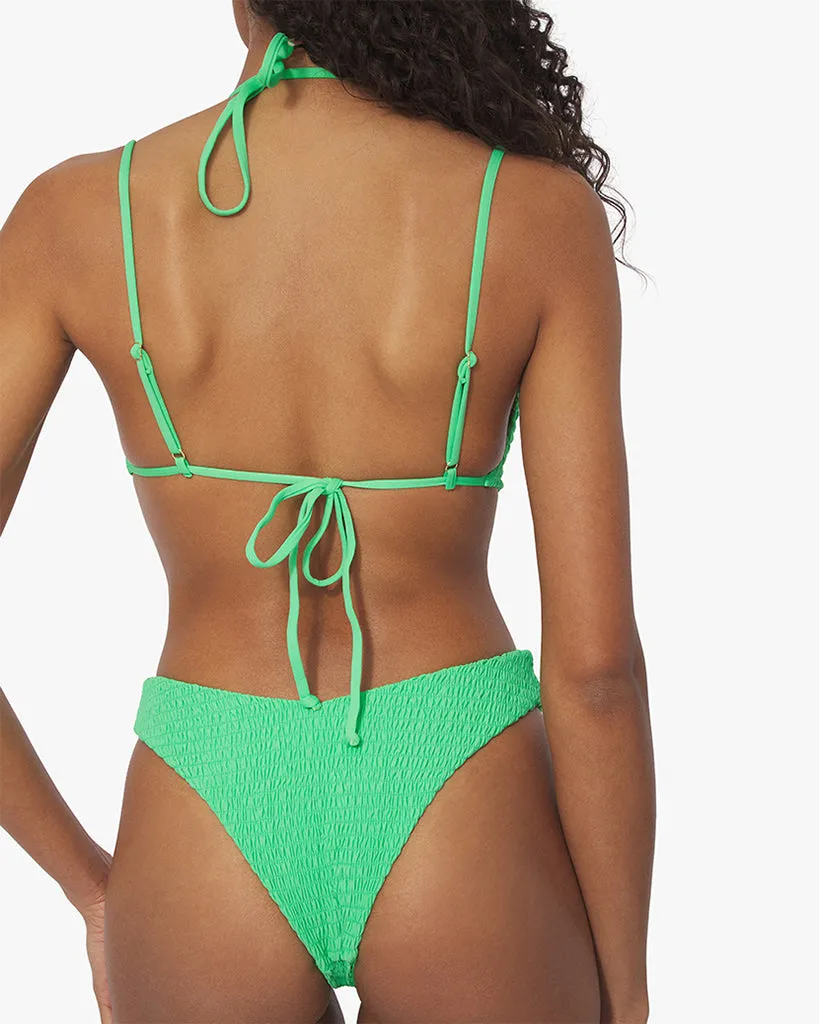Two Tie Smocking Bikini Top sold by WeWoreWhat product image thumbnail 4