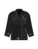Oversized Faux Leather Moto Jacket sold by WeWoreWhat