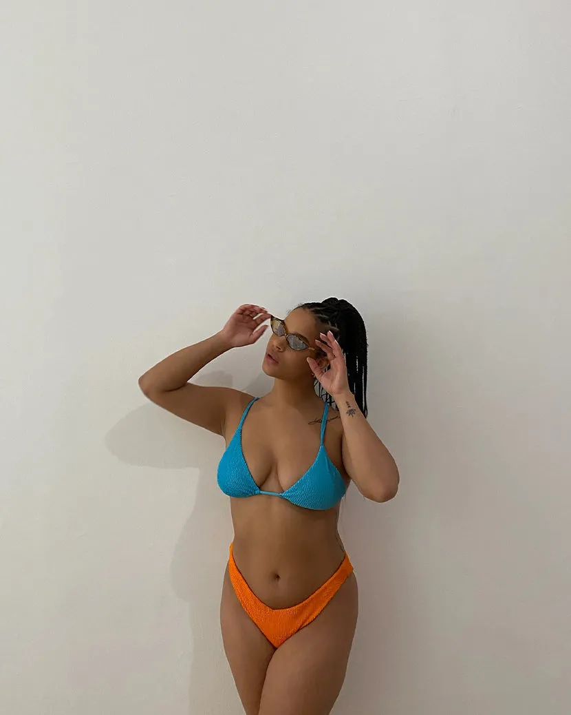 Cooper Spongie Seersucker Bikini Top sold by WeWoreWhat product image thumbnail 2