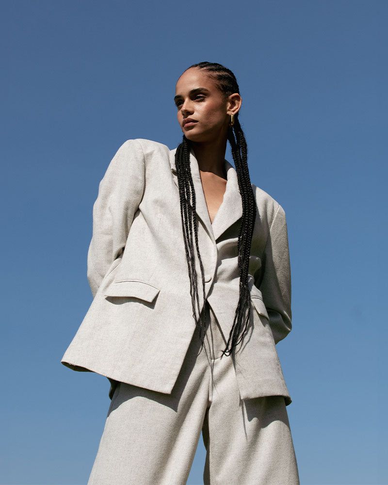 Relaxed Wool Blazer sold by WeWoreWhat product image thumbnail 3