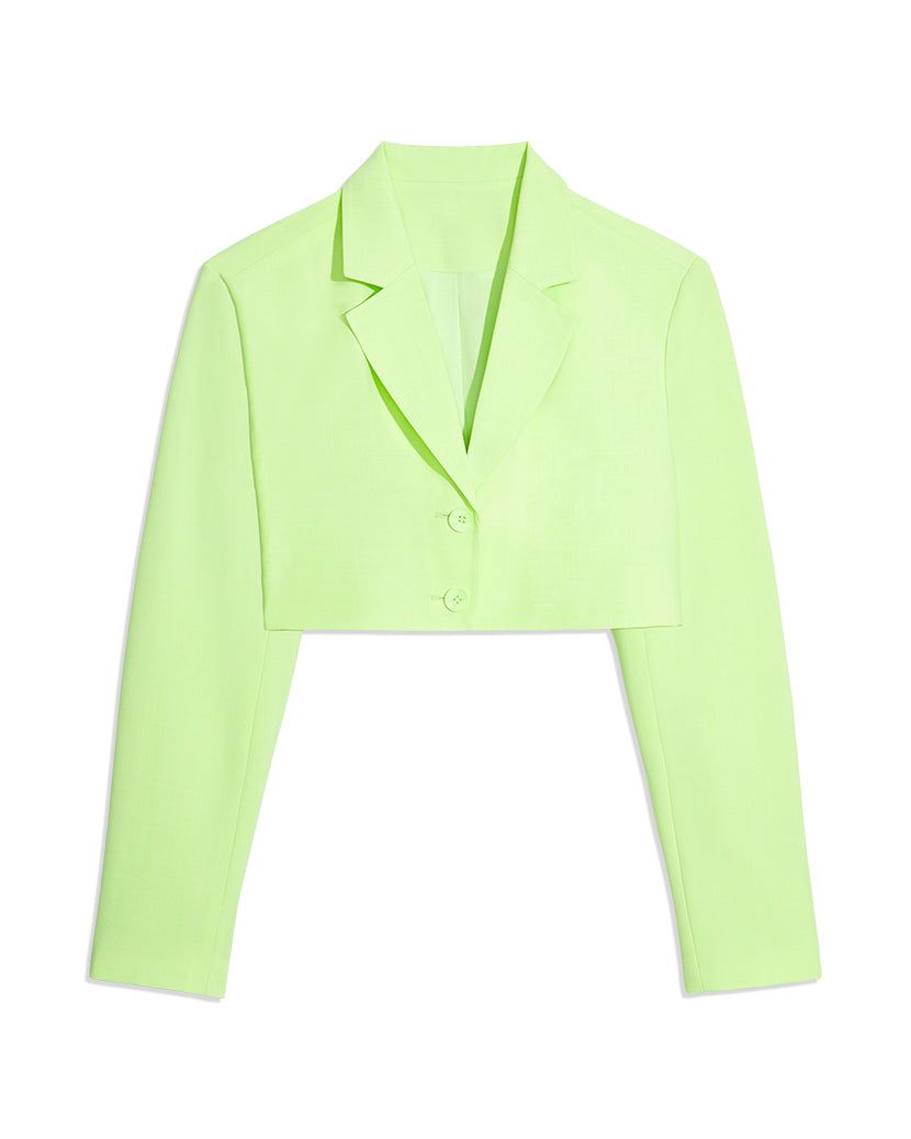 Cropped Suiting Blazer sold by WeWoreWhat product image thumbnail 2